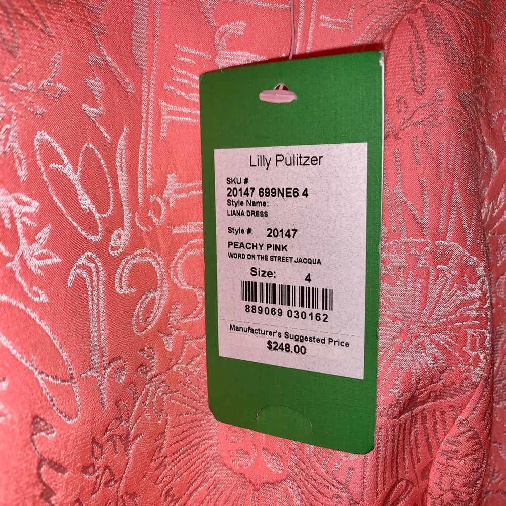 Women’s Liana Lilly Pulitzer Dress Size 4 - Picture 6 of 8